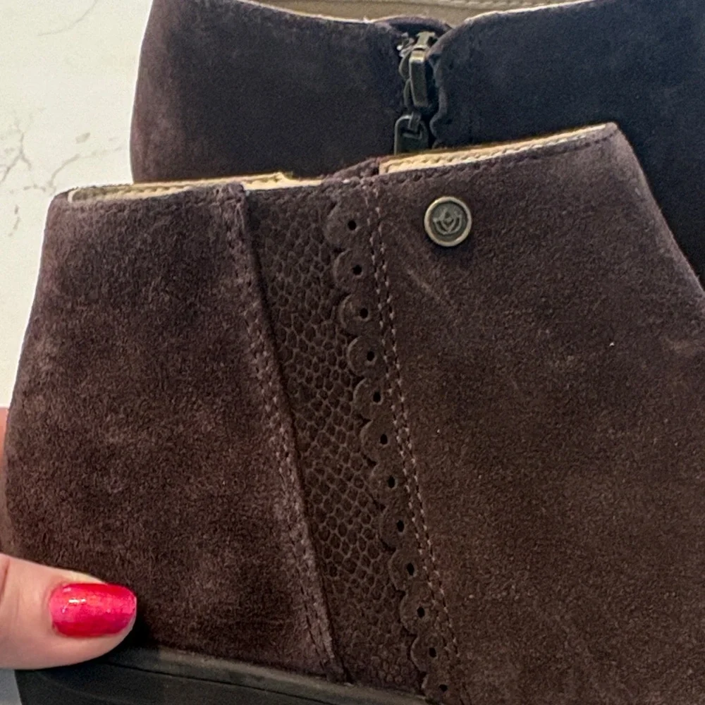 Spenco Manor Boot‎ French Roast Suede